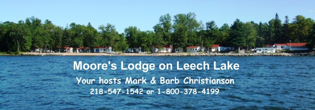 Moore's Lodge on Leech Lake near Walker, MN