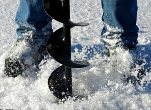 leech lake ice fishing